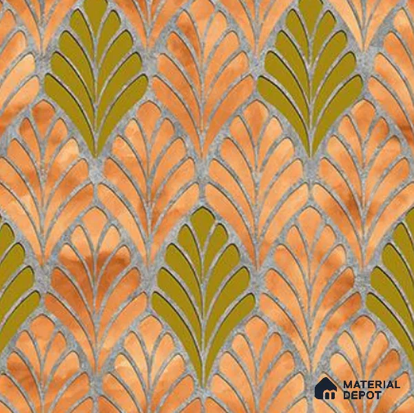 RG7014 | 10 Meter x 20.86 Inches Florals Look PVC Wallpaper - 56.94 Sq. Ft | Minimum 15% wastage during installation