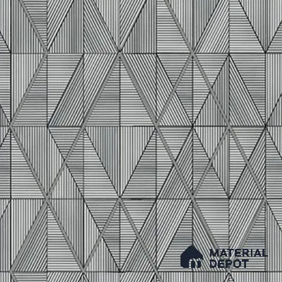 RG7021 | 10 Meter x 20.86 Inches Geometric Look PVC Wallpaper - 56.94 Sq. Ft | Minimum 15% wastage during installation