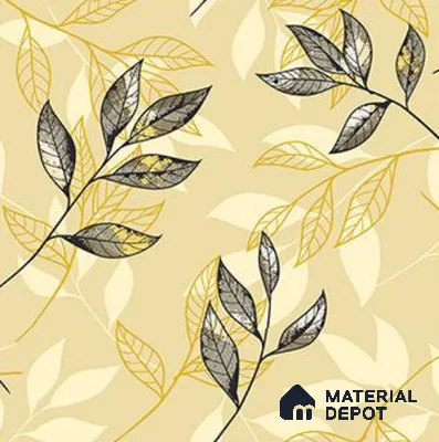 RG7025 | 10 Meter x 20.86 Inches Florals Look PVC Wallpaper - 56.94 Sq. Ft | Minimum 15% wastage during installation