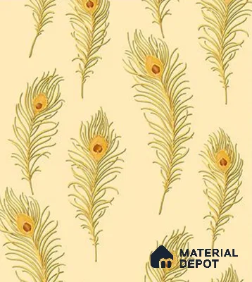 RG7036 | 10 Meter x 20.86 Inches Patterned Look PVC Wallpaper - 56.94 Sq. Ft | Minimum 15% wastage during installation