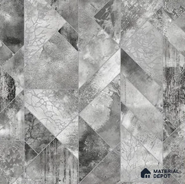 RG7041 | 10 Meter x 20.86 Inches Geometric Look PVC Wallpaper - 56.94 Sq. Ft | Minimum 15% wastage during installation