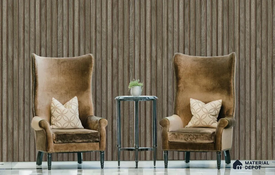 RG7044 | 10 Meter x 20.86 Inches Wood Look PVC Wallpaper - 56.94 Sq. Ft | Minimum 15% wastage during installation