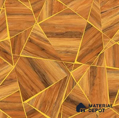 RG7055 | 10 Meter x 20.86 Inches Geometric Look PVC Wallpaper - 56.94 Sq. Ft | Minimum 15% wastage during installation