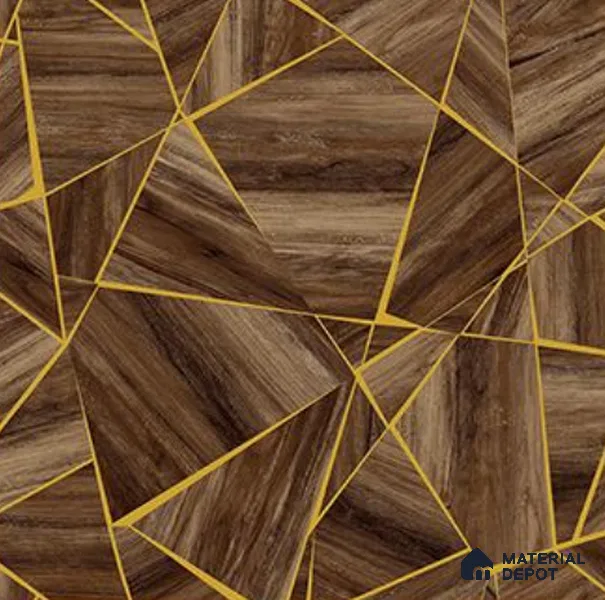 RG7057 | 10 Meter x 20.86 Inches Geometric Look PVC Wallpaper - 56.94 Sq. Ft | Minimum 15% wastage during installation