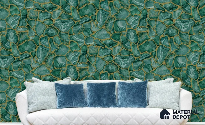RG7058 | 10 Meter x 20.86 Inches Abstract Look PVC Wallpaper - 56.94 Sq. Ft | Minimum 15% wastage during installation