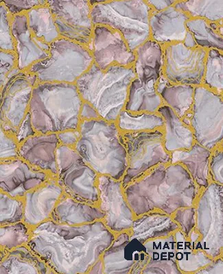 RG7059 | 10 Meter x 20.86 Inches Abstract Look PVC Wallpaper - 56.94 Sq. Ft | Minimum 15% wastage during installation