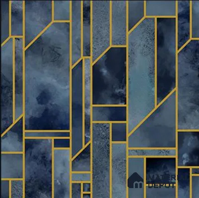 RG7062 | 10 Meter x 20.86 Inches Geometric Look PVC Wallpaper - 56.94 Sq. Ft | Minimum 15% wastage during installation