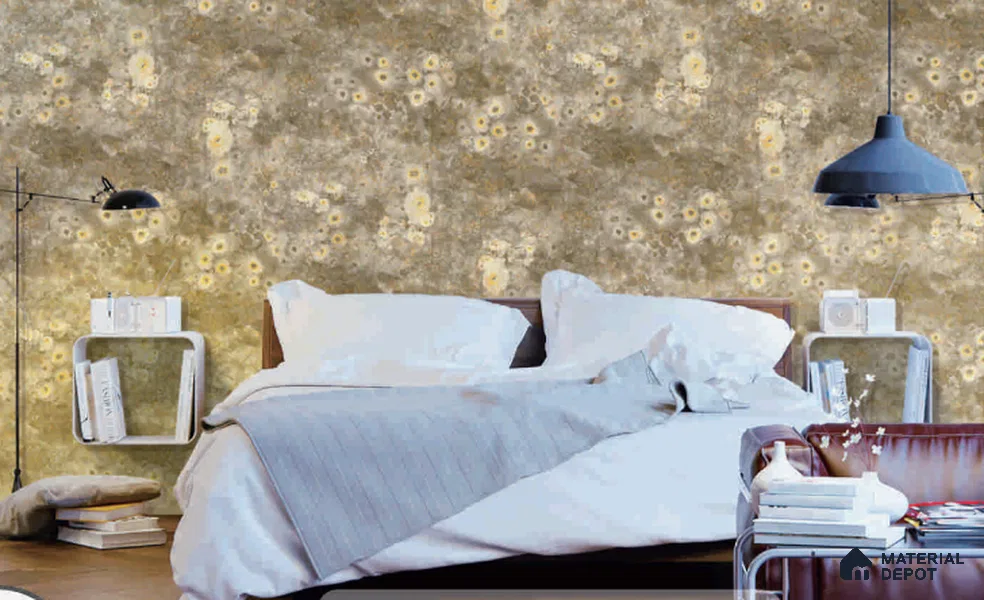 Rahira Series RH8018 10 Meter x 21 Inches Patterned look Wallpaper - 57.05 Sq. Ft. | Minimum 15% wastage during installation