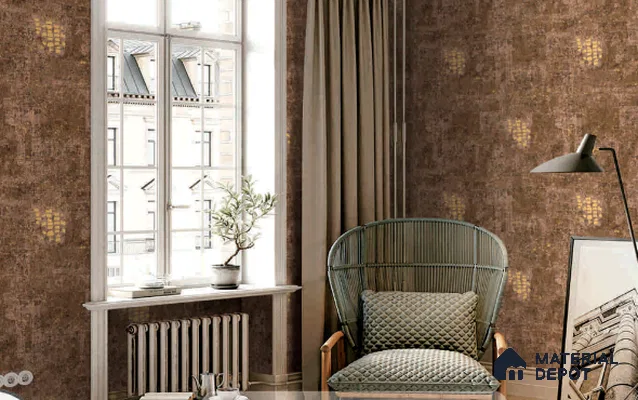 Rahira Series RH8030 10 Meter x 21 Inches Patterned look Wallpaper - 57.05 Sq. Ft. | Minimum 15% wastage during installation