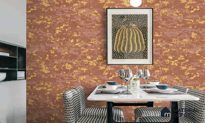 Rahira Series RH8034 10 Meter x 21 Inches Patterned look Wallpaper - 57.05 Sq. Ft. | Minimum 15% wastage during installation