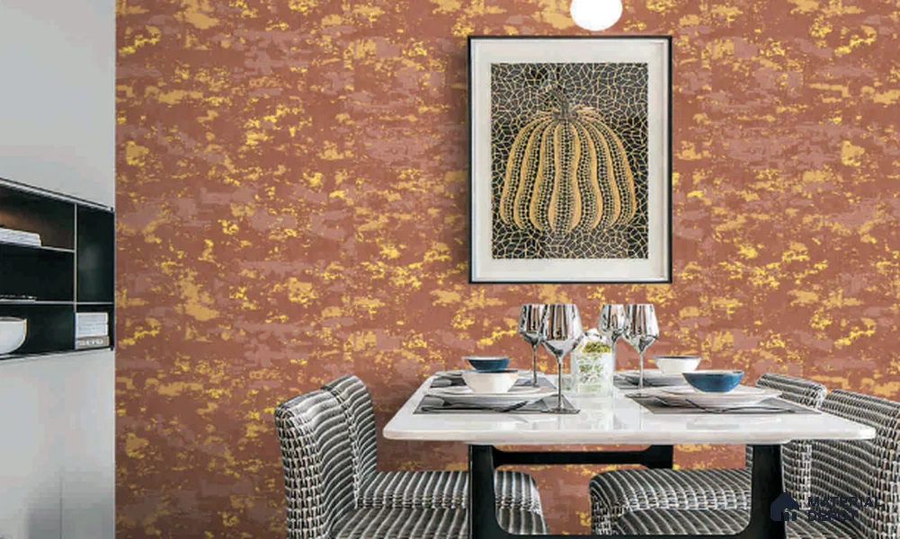 Rahira Series RH8034 10 Meter x 21 Inches Patterned look Wallpaper - 57.05 Sq. Ft. | Minimum 15% wastage during installation