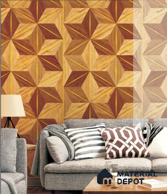 Rahira Series RH8045 10 Meter x 21 Inches Patterned look Wallpaper - 57.05 Sq. Ft. | Minimum 15% wastage during installation