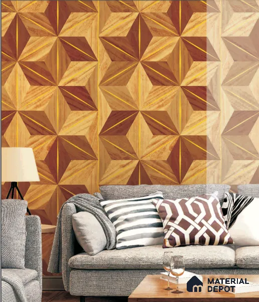 Rahira Series RH8045 10 Meter x 21 Inches Patterned look Wallpaper - 57.05 Sq. Ft. | Minimum 15% wastage during installation