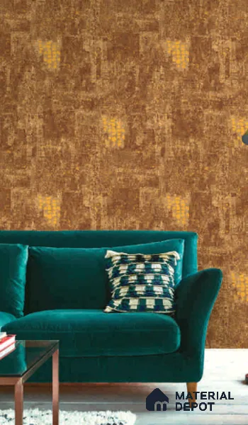 Rahira Series RH8048 10 Meter x 21 Inches Patterned look Wallpaper - 57.05 Sq. Ft. | Minimum 15% wastage during installation