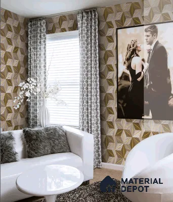 Rahira Series RH8049 10 Meter x 21 Inches Patterned look Wallpaper - 57.05 Sq. Ft. | Minimum 15% wastage during installation