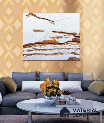 Rahira Series RH8061 10 Meter x 21 Inches Patterned look Wallpaper - 57.05 Sq. Ft. | Minimum 15% wastage during installation