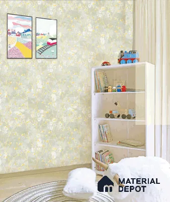 Rahira Series RH8013 10 Meter x 21 Inches Florals look Wallpaper - 57.05 Sq. Ft. | Minimum 15% wastage during installation