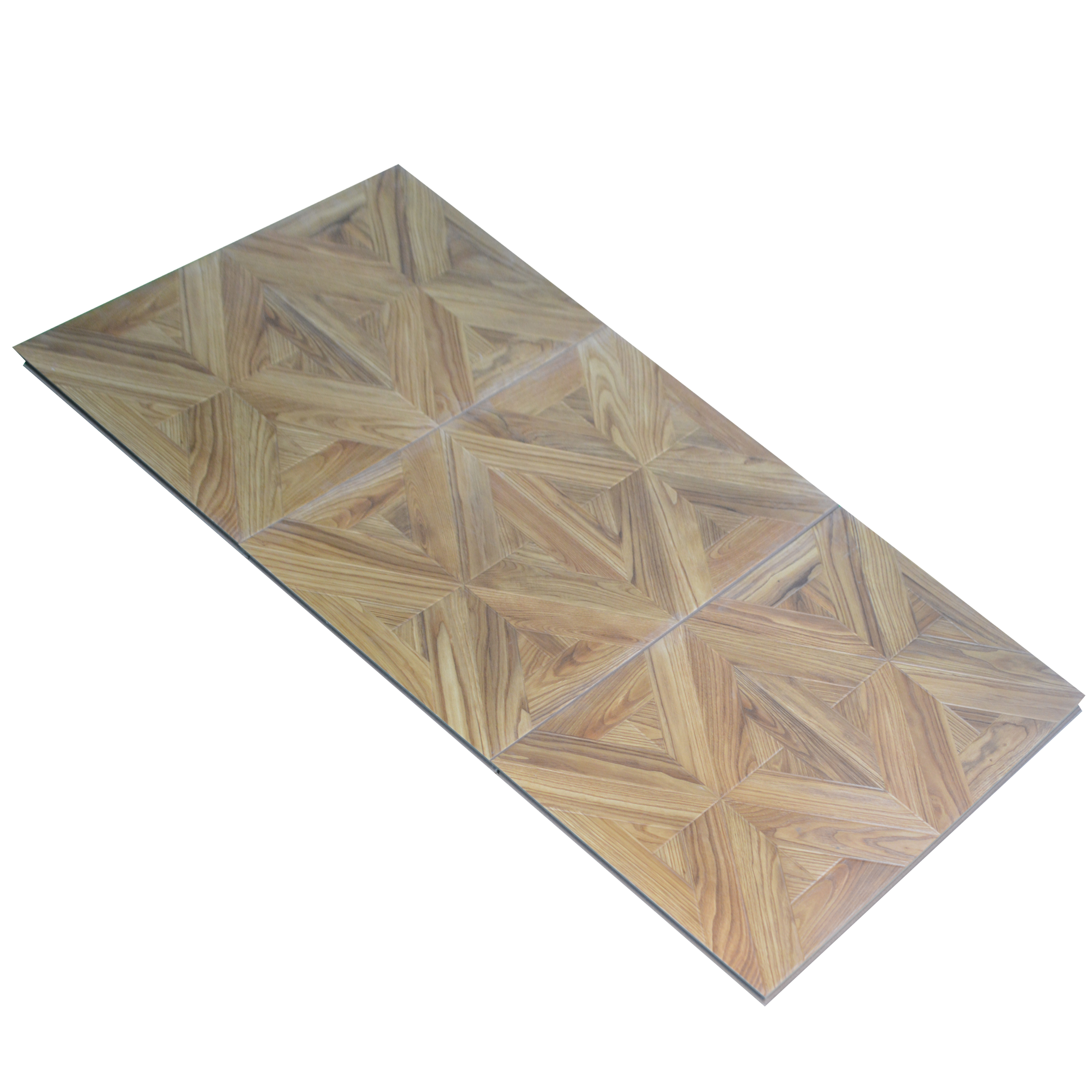 HDF Parquet Laminate Wood Floor AC5 Class 33 Grade Parquet Royal Oak LF 00314 C 32x16 inch (806x405 mm) - 12 mm | Natural Wood Grain Surface | V Groove | Unilin Click Locking System with Moisture Resistant Beige Backing | 12-15 Years Warranty