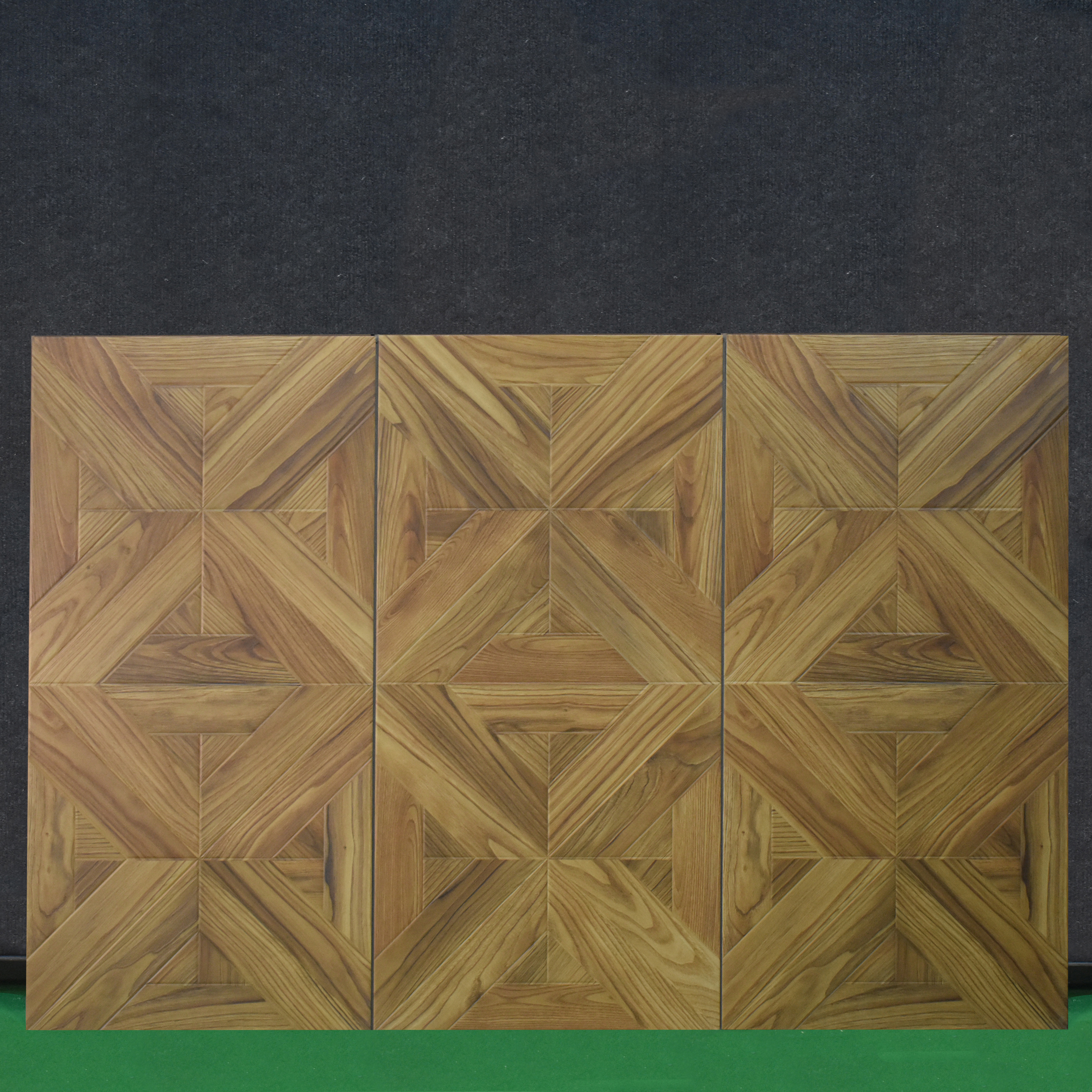 HDF Parquet Laminate Wood Floor AC5 Class 33 Grade Parquet Royal Oak LF 00314 C 32x16 inch (806x405 mm) - 12 mm | Natural Wood Grain Surface | V Groove | Unilin Click Locking System with Moisture Resistant Beige Backing | 12-15 Years Warranty