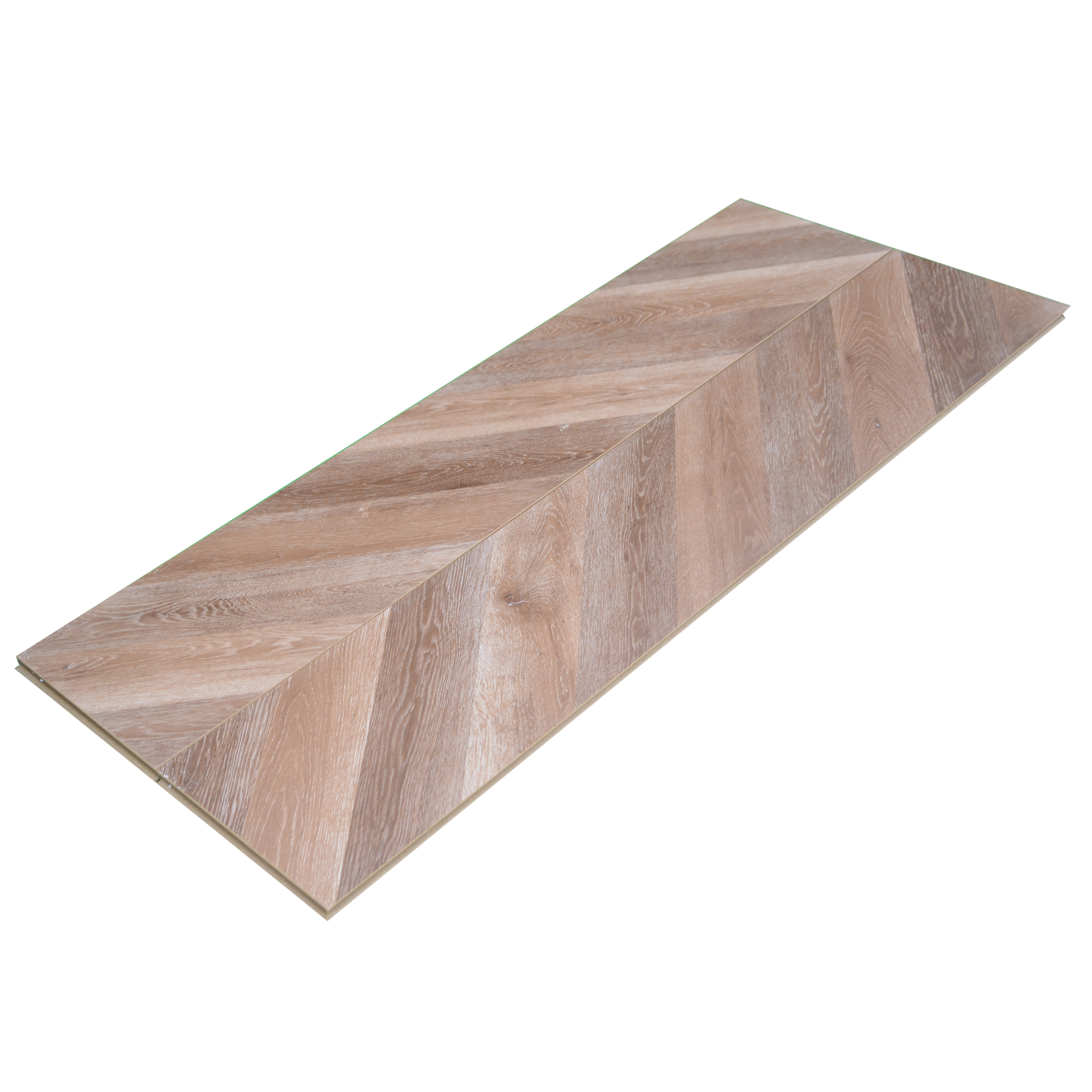 HDF Fish Bone Laminate Wood Floor AC5 Class 33 Grade Chevron Tuscan Harvest Neo LF 00302 D 48 x 12 inch (1220x300 mm) - 8 mm | Natural Wood Grain Surface | V Groove | Unilin Click Locking System Unilin Click Locking System with Moisture Resistant Yellow Backing | European Designs | 12-15 Years Warranty