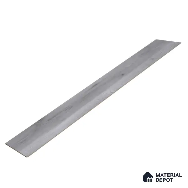 HDF Embossed Laminate Wood Floor AC4 Class 32 Grade Impulse Mountain Grey LF 00303 G 48 x 8 inch (1215x195 mm) - 8 mm | Embossed Natural Wood Surface | Square Edge | Arc Click Locking System with Moisture Resistant Yellow HDF Board | 7-10 Years Warranty