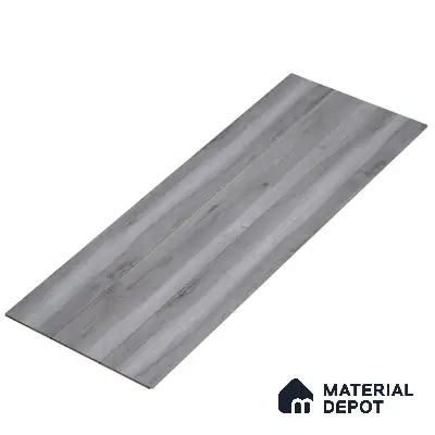 HDF Embossed Laminate Wood Floor AC4 Class 32 Grade Impulse Mountain Grey LF 00303 G 48 x 8 inch (1215x195 mm) - 8 mm | Embossed Natural Wood Surface | Square Edge | Arc Click Locking System with Moisture Resistant Yellow HDF Board | 7-10 Years Warranty