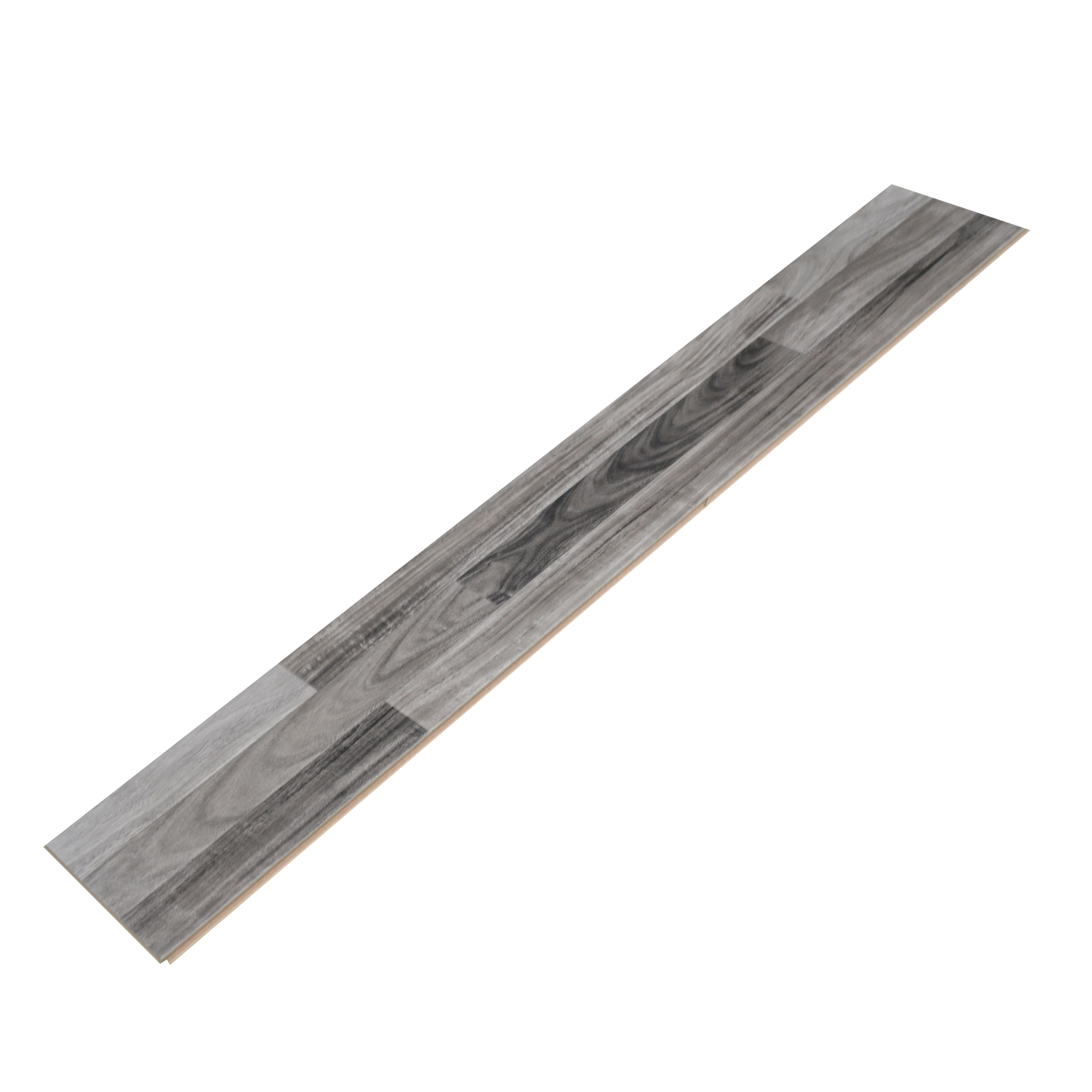 HDF Glossy Finish Embossed Laminate Wood Floor AC4 Class 32 Grade Adam Rustic Grey LF 00305 B 48 x 8 inch (1215x196 mm) - 8 mm | Embossed Natural Wood Surface | U Groove | Arc Click Locking System with Moisture Resistant Yellow Backing | 7-10 Years Warranty