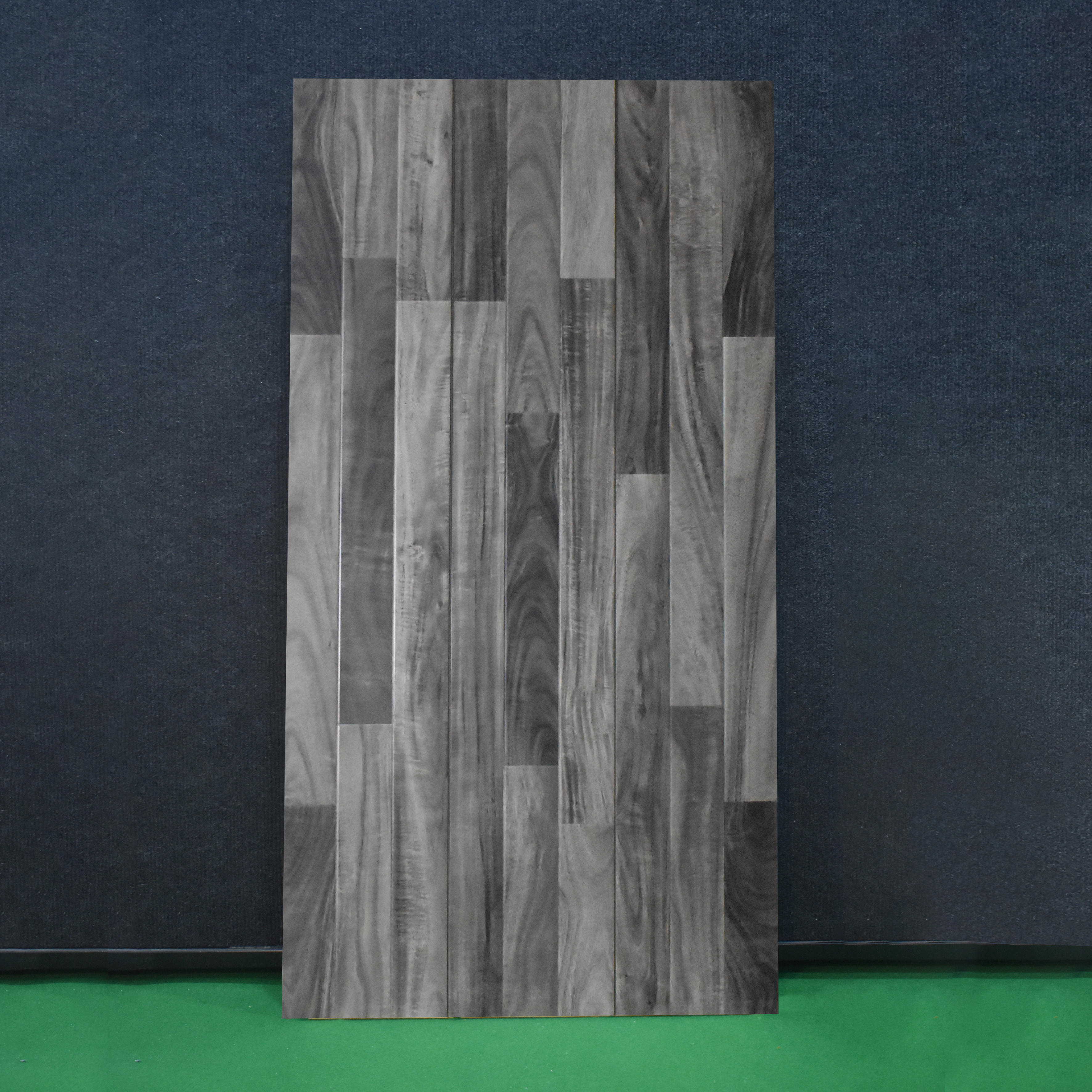 HDF Glossy Finish Embossed Laminate Wood Floor AC4 Class 32 Grade Adam Rustic Grey LF 00305 B 48 x 8 inch (1215x196 mm) - 8 mm | Embossed Natural Wood Surface | U Groove | Arc Click Locking System with Moisture Resistant Yellow Backing | 7-10 Years Warranty