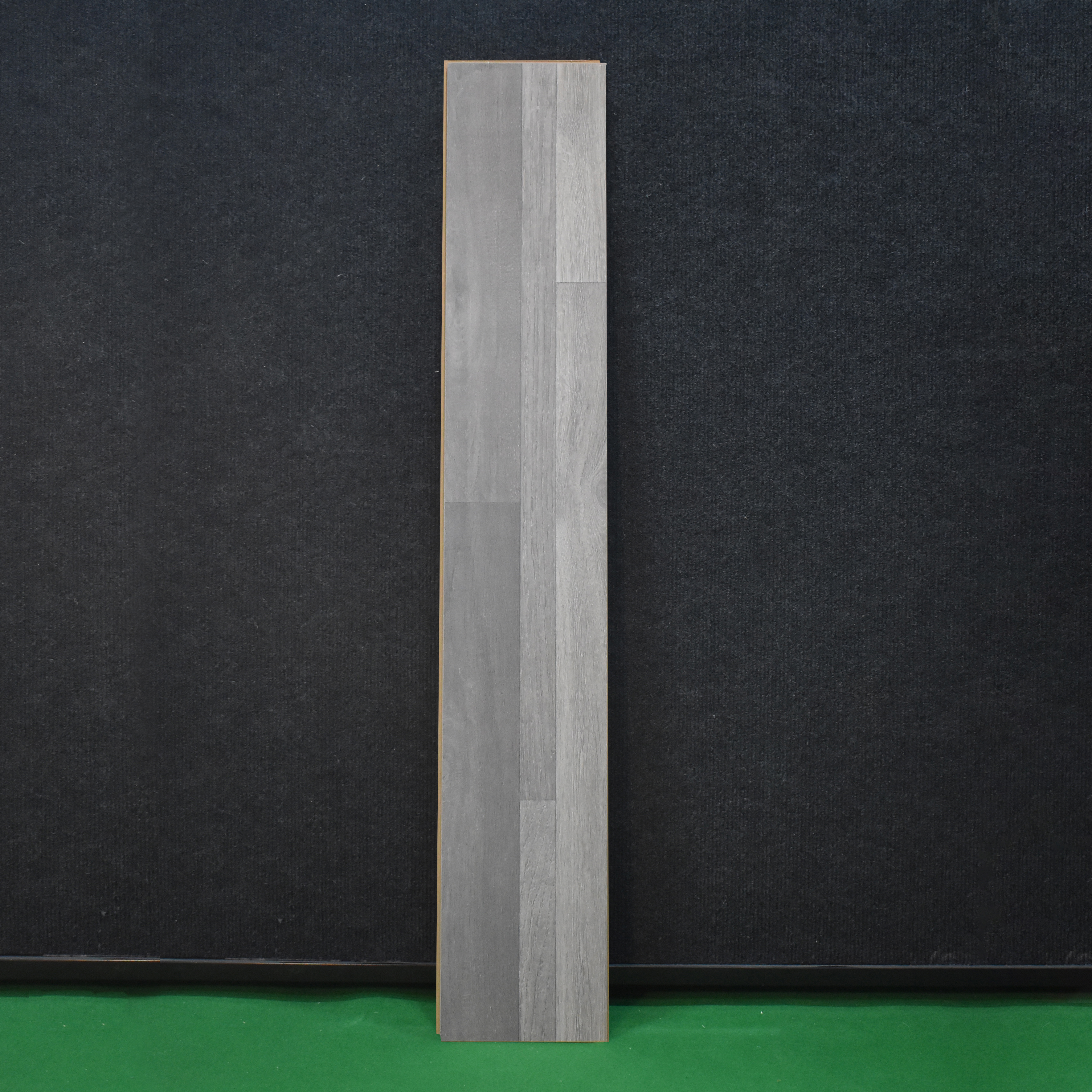 HDF Laminate Wood Floor AC5 Class 33 Grade Unicorn Topaz Grey LF 00310 D 48x8 inch (1215x197 mm) - 8 mm | Natural Wood Grain Textures | U Groove | Unilin Click Locking System with Yellow Plank Backing | 12-15 Years Warranty