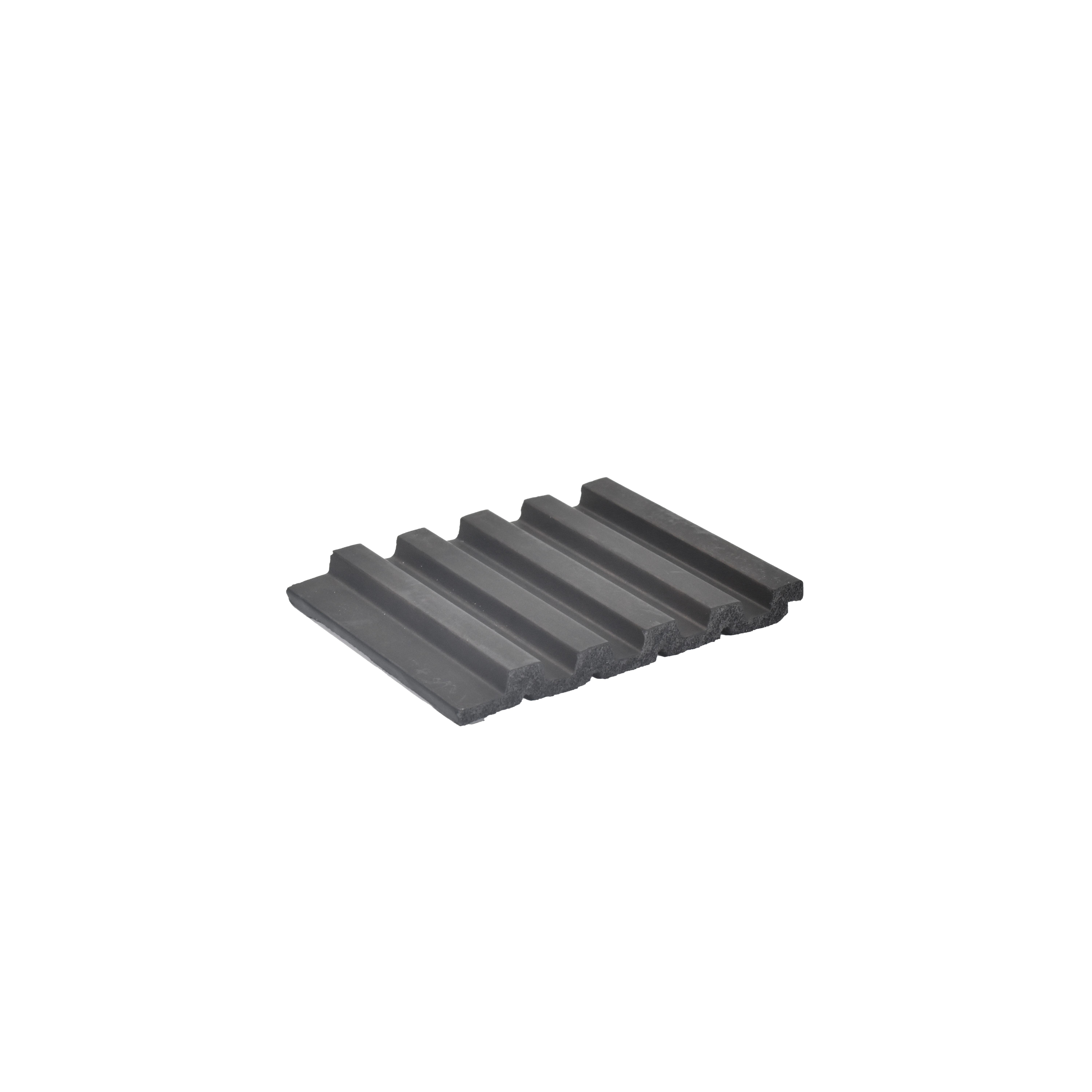 Brown Wooden Louver  4510 8 ft x 4.8 inch Charcoal Panel - 12 mm | Suitable for Feature Wall, TV Unit & Living Room | Width is Subjected to 5% Variation