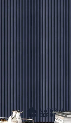 Grey Plain Colour Louver  4516 8 ft x 4.8 inch Charcoal Panel - 12 mm | Suitable for Feature Wall, TV Unit & Living Room | Width is Subjected to 5% Variation