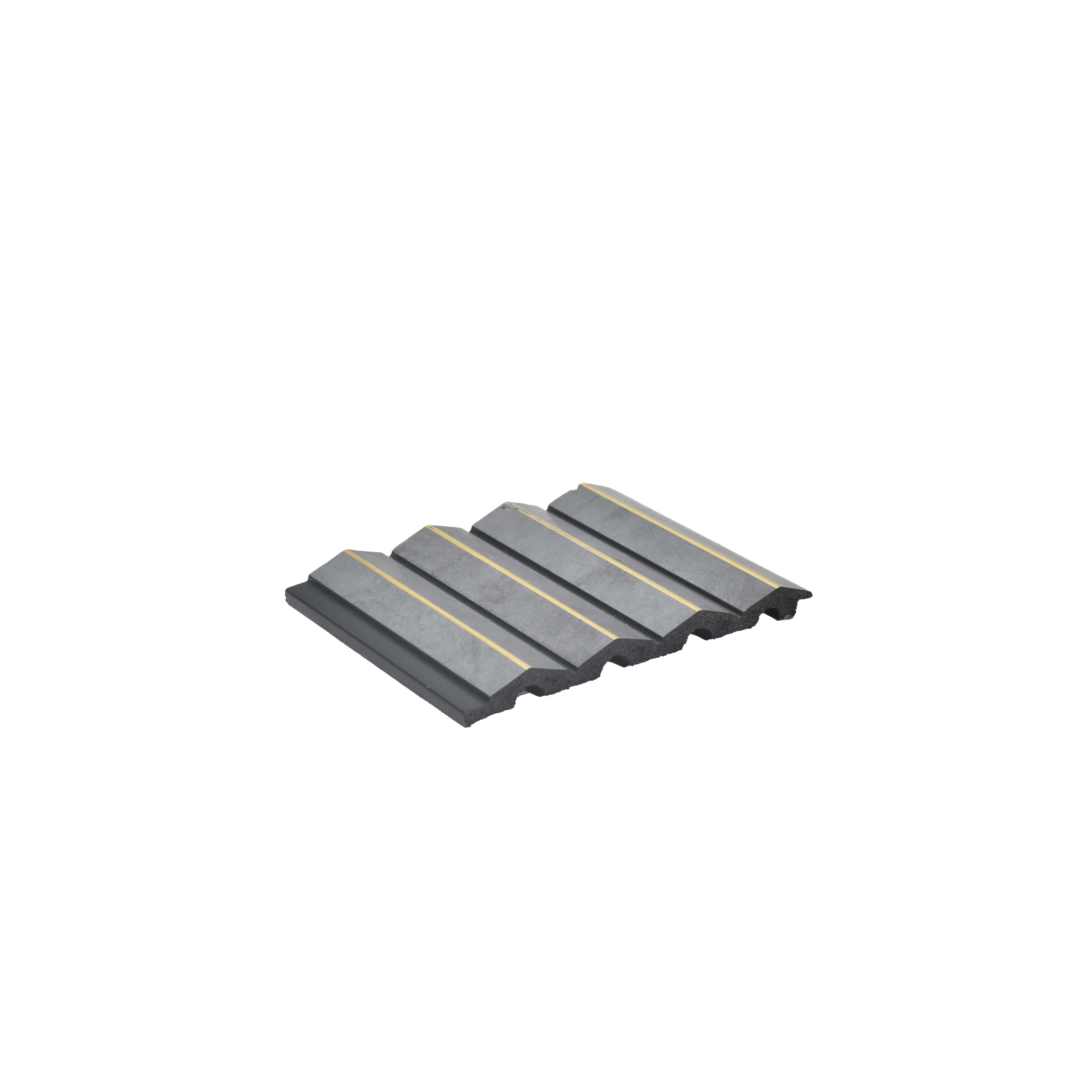 Grey Stone Louver  4709 8 ft x 4.7 inch Charcoal Panel - 12 mm | Suitable for Feature Wall, TV Unit & Living Room | Width is Subjected to 5% Variation
