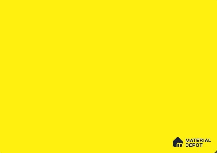 VA306 5 Star Metallic & Solid Colours Series Yellow 8 ft x 4 ft ACP Panel - 3 mm