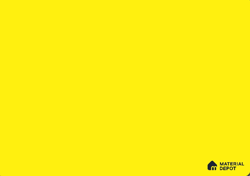 VA306 5 Star Metallic & Solid Colours Series Yellow 8 ft x 4 ft ACP Panel - 3 mm