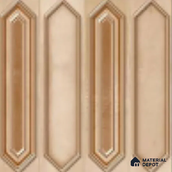 Faux Subway Wall Tile TL 07525 B 12 inch x 12 inch Ceramic Glossy Finish - 9.5 mm | Suitable for Accent / Feature Walls, Bathroom, Kitchen Wall & Backsplashes | Please Expect a Slight Variation of Pattern