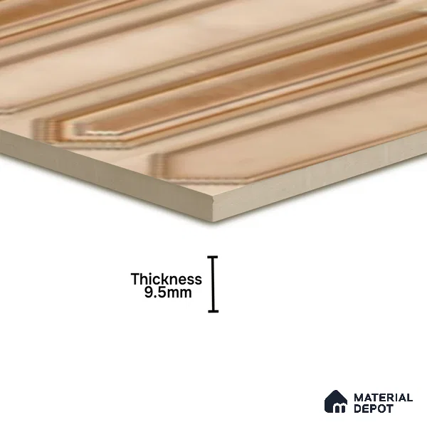 Faux Subway Wall Tile TL 07525 B 12 inch x 12 inch Ceramic Glossy Finish - 9.5 mm | Suitable for Accent / Feature Walls, Bathroom, Kitchen Wall & Backsplashes | Please Expect a Slight Variation of Pattern