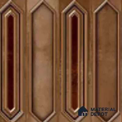 Faux Subway Wall Tile TL 07525 C   12 inch x 12 inch Ceramic Glossy Finish - 9.5 mm | Suitable for Accent / Feature Walls, Bathroom, Kitchen Wall & Backsplashes | Please Expect a Slight Variation of Pattern