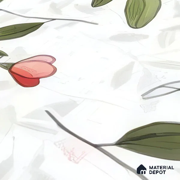 Moroccan Floor & Wall Tile TL 07326 D Soft Twig 1 ft x 1 ft Ceramic Matte Finish - 9 mm | Suitable For Kitchen, Bathroom, Dining Area | Please Expect a Slight Variation of Pattern (Sample)