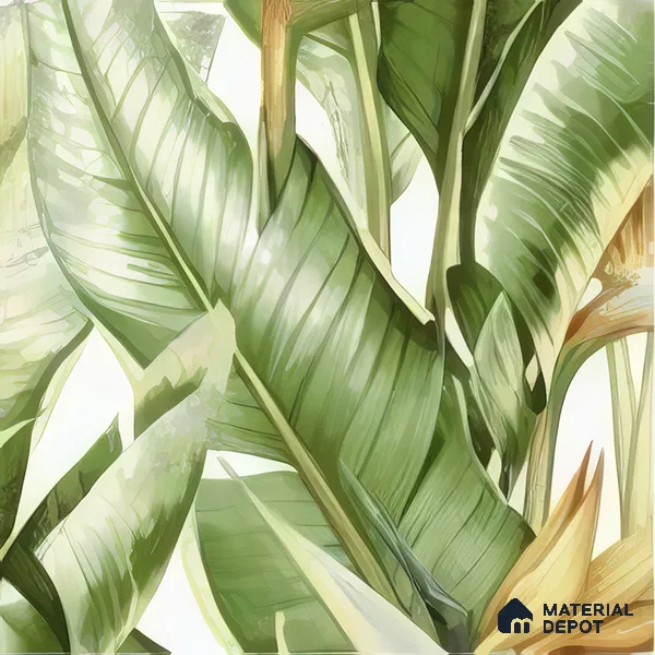 Moroccan Floor & Wall Tile TL 07325 B Verde Tropic 1 ft x 1 ft Ceramic Matte Finish - 9 mm | Suitable For Kitchen, Bathroom, Dining Area | Please Expect a Slight Variation of Pattern