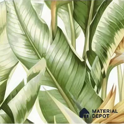 Moroccan Floor & Wall Tile TL 07325 C Jungle Flair 1 ft x 1 ft Ceramic Matte Finish - 9 mm | Suitable For Kitchen, Bathroom, Dining Area | Please Expect a Slight Variation of Pattern (Sample)