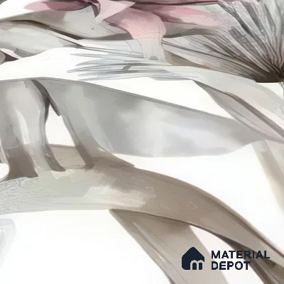 Moroccan Floor & Wall Tile TL 07324 Blush Breeze 1 ft x 1 ft Ceramic Matte Finish - 9 mm | Suitable For Kitchen, Bathroom, Dining Area | Please Expect a Slight Variation of Pattern
