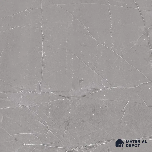 Grey Marble Floor Tile TL 06965   1 ft x 1 ft Ceramic Carving Matte Finish - 9 mm | Suitable for Living Room, Bedroom, Bathroom