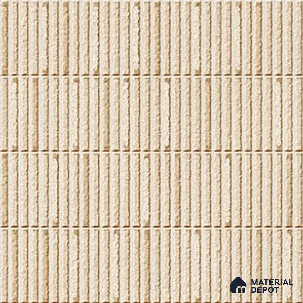 TL 07173 C Blend Cosmo Crema 1 ft x 1 ft Glossy Finish Ceramic Tile - 10 mm | Please Expect a Slight Variation of Pattern