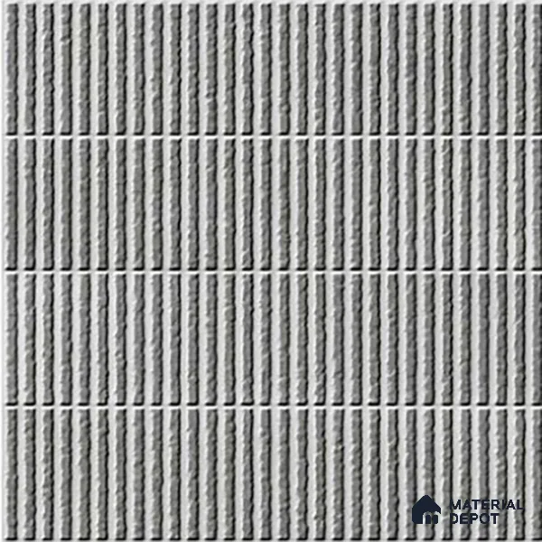 TL 07173 E Blend Cosmo Slate 1 ft x 1 ft Glossy Finish Ceramic Tile - 10 mm | Please Expect a Slight Variation of Pattern