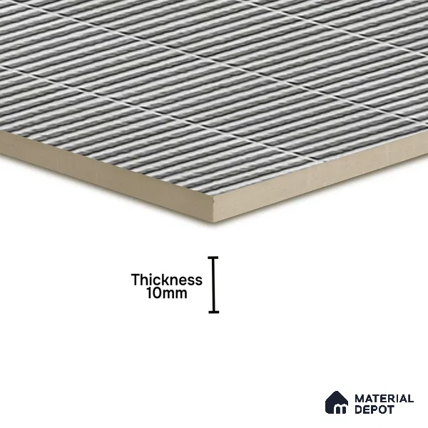TL 07173 E Blend Cosmo Slate 1 ft x 1 ft Glossy Finish Ceramic Tile - 10 mm | Please Expect a Slight Variation of Pattern