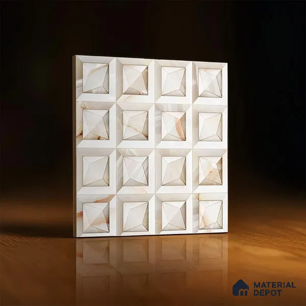 TL 07183 Prism Cosmo Abalone 1 ft x 1 ft Glossy Finish Ceramic Tile - 10 mm