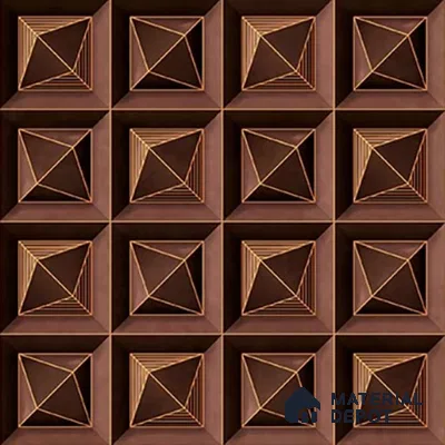 3D Highlighter Wall Tile TL 07183 E Prism Cosmo Syrup 1 ft x 1 ft Glossy Finish Ceramic Tile - 10 mm | Suitable For Kitchen, Bathroom & Accent/Feature Wall