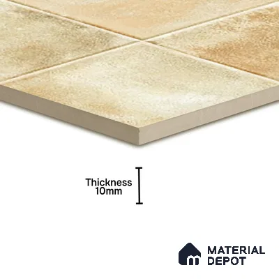 Stone Wall & Floor TL 07175 C Kenzo Cosmo Crema 1 ft x 1 ft Glossy Finish Ceramic Tile - 10 mm