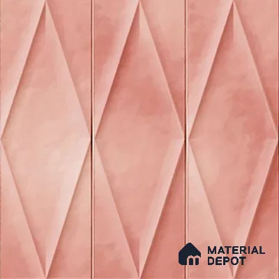 TL 07182 F Plaka Cosmo Taffy 1 ft x 1 ft Glossy Finish Ceramic Tile - 10 mm