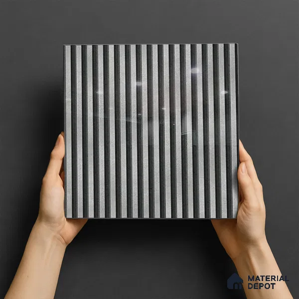 TL 07177 Liner Cosmo Anchor 1 ft x 1 ft Glossy Finish Ceramic Tile - 10 mm | Please Expect a Slight Variation of Pattern